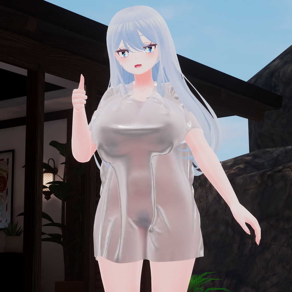 【セレスティア用】びしょぬれシャツ