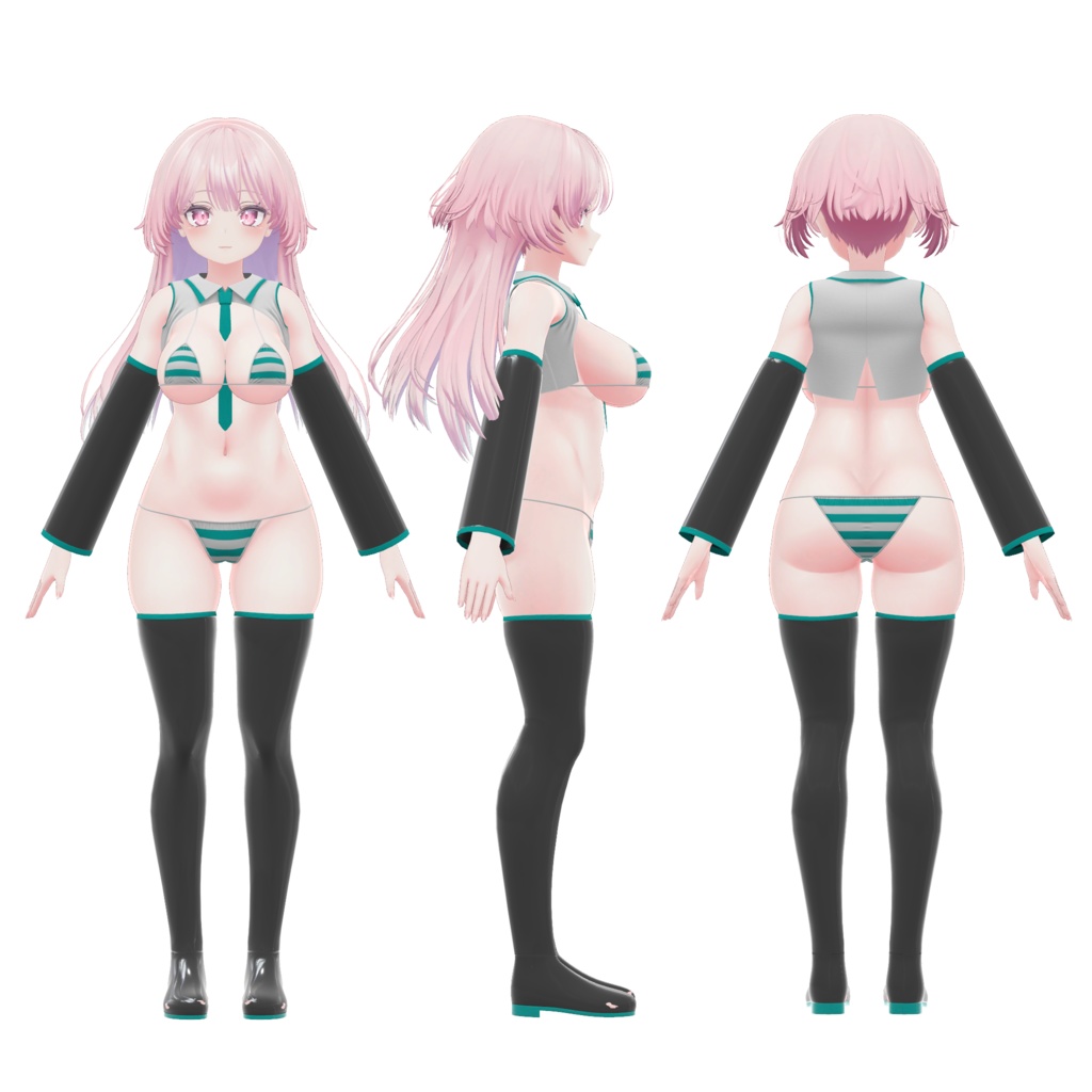 【セレスティア用/無料】流行らせたかった感じのコスプレ