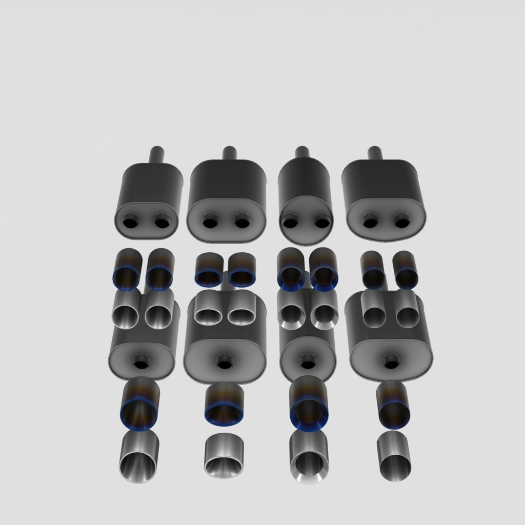 タイコ付きマフラーセット