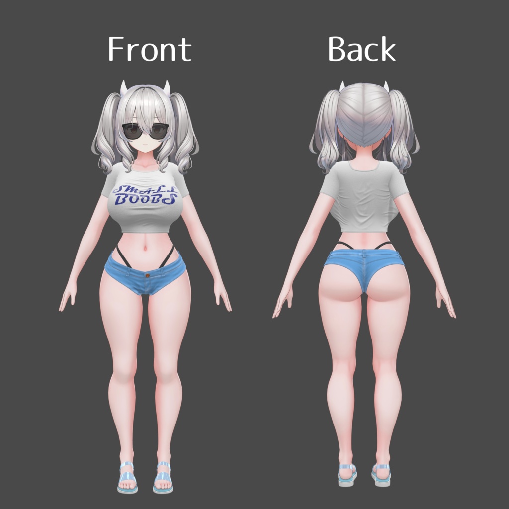 【ミルティナ用】ピチTホットパンツ