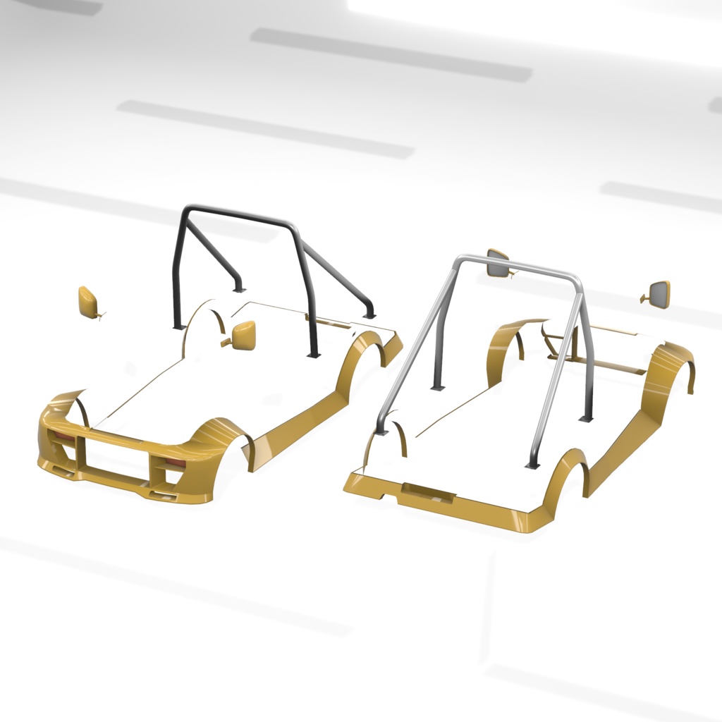 ゲットゥー!向けボディキット「TypeXD」