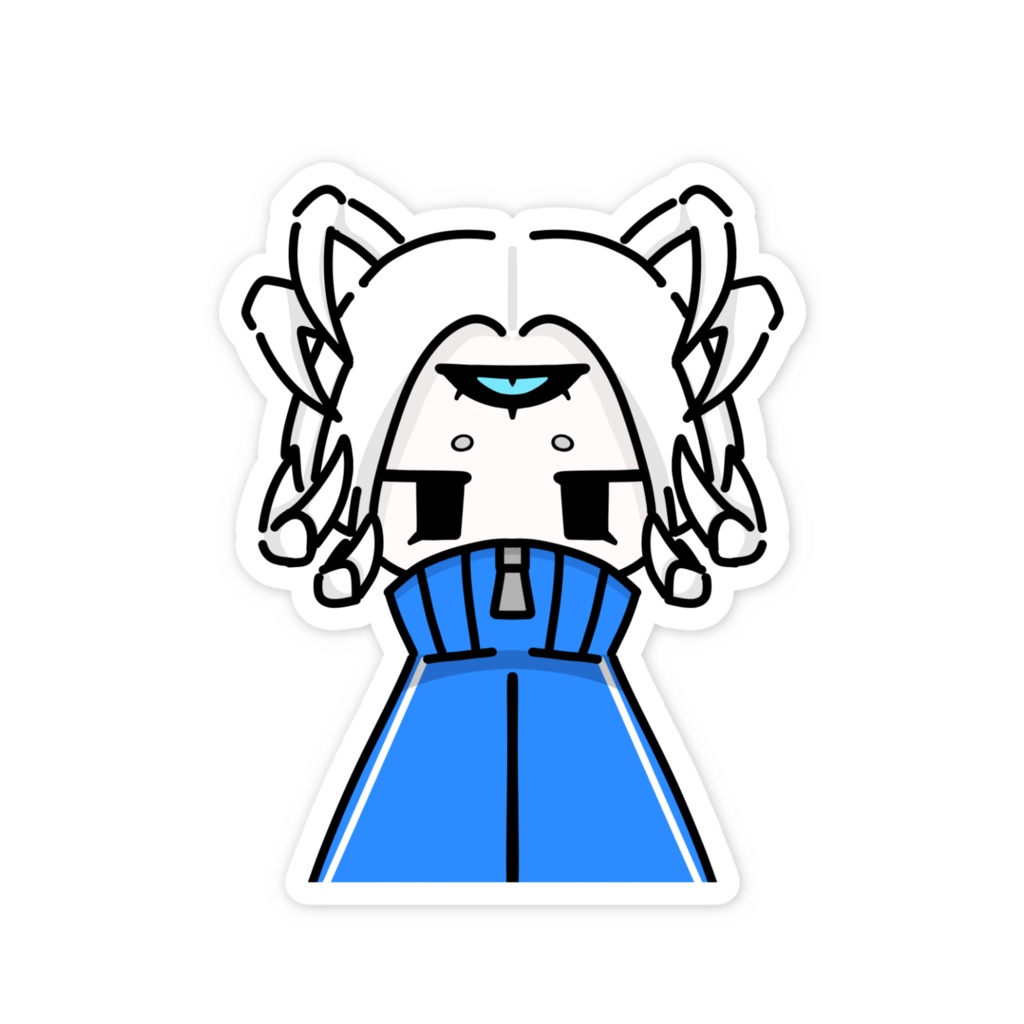 クリーチャーゆるゆるステッカー