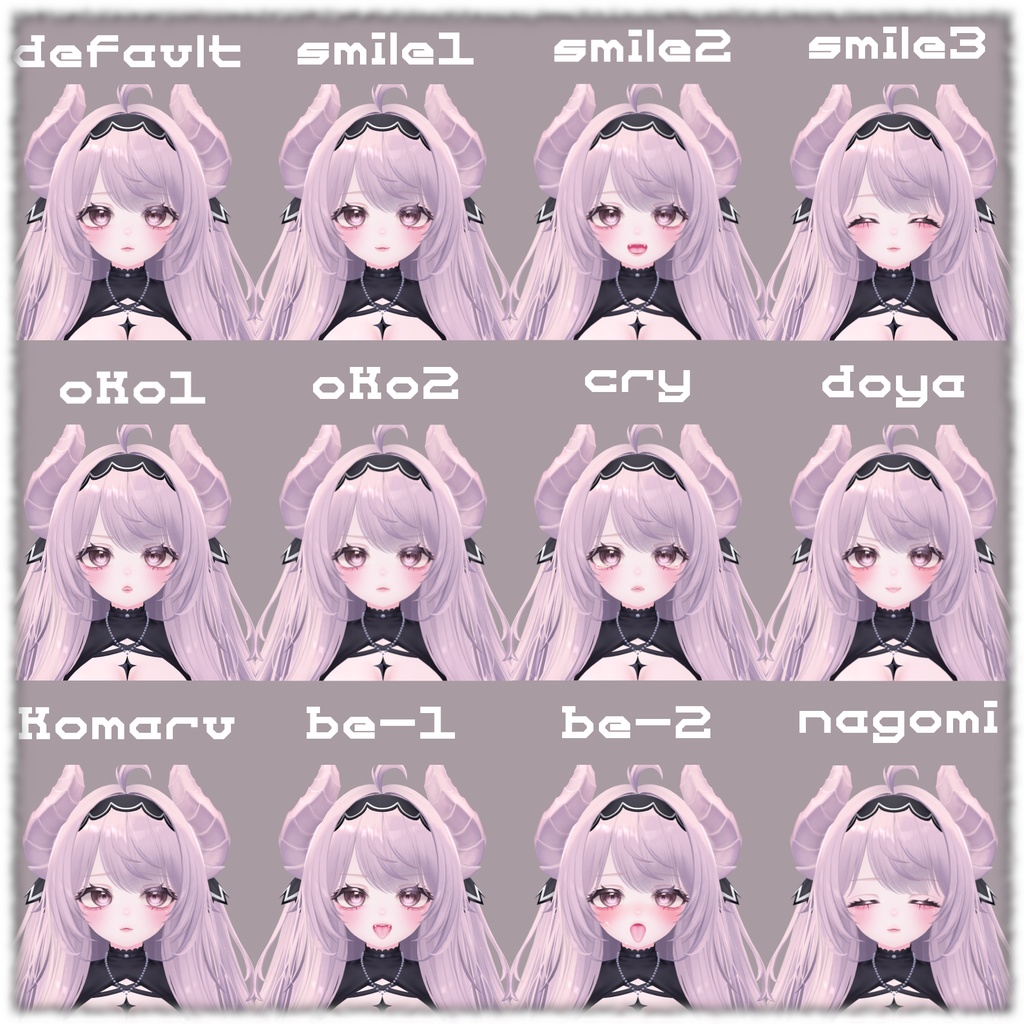 【愛莉 Airi】Face Animation 💜
