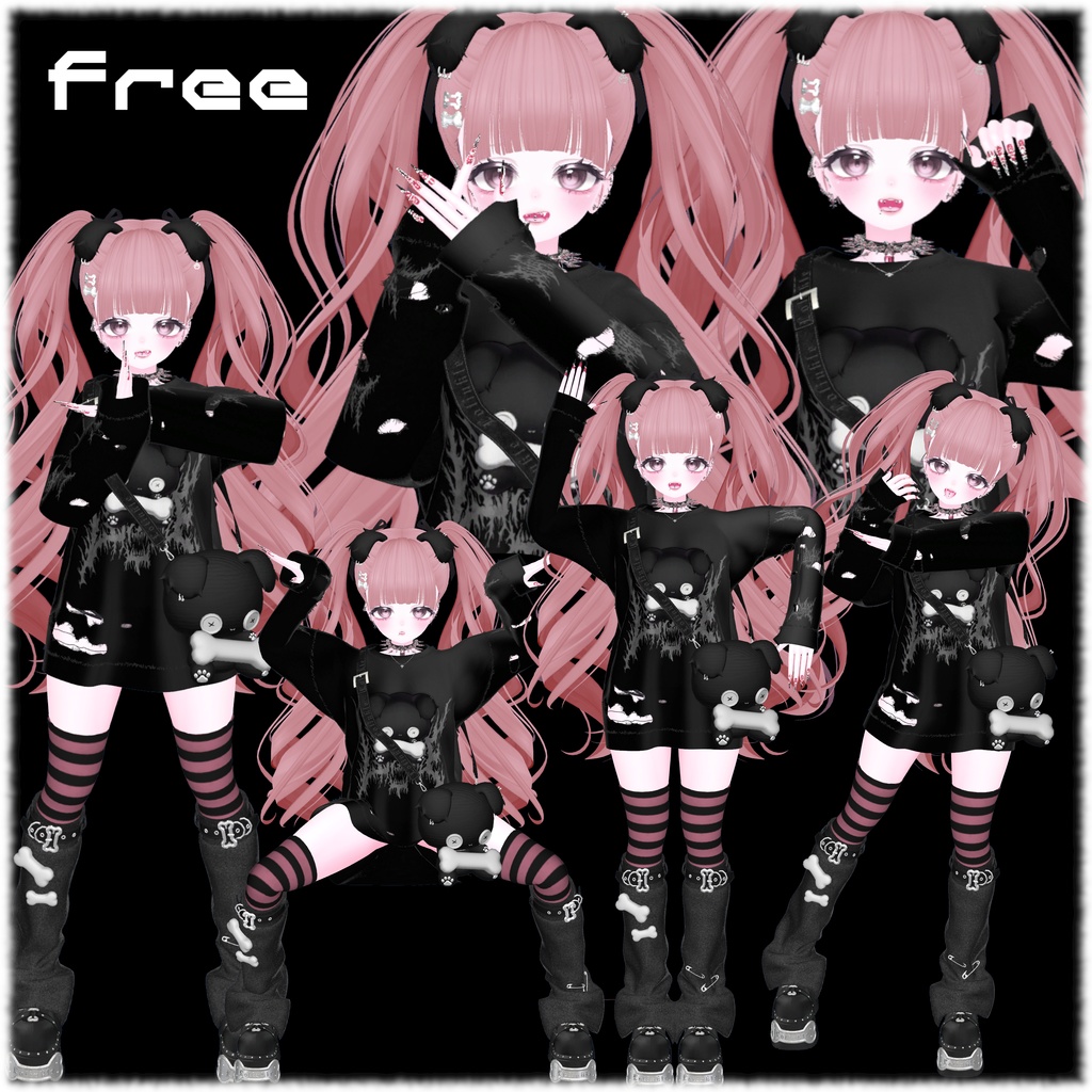 【無料版あり】pose animation set #2