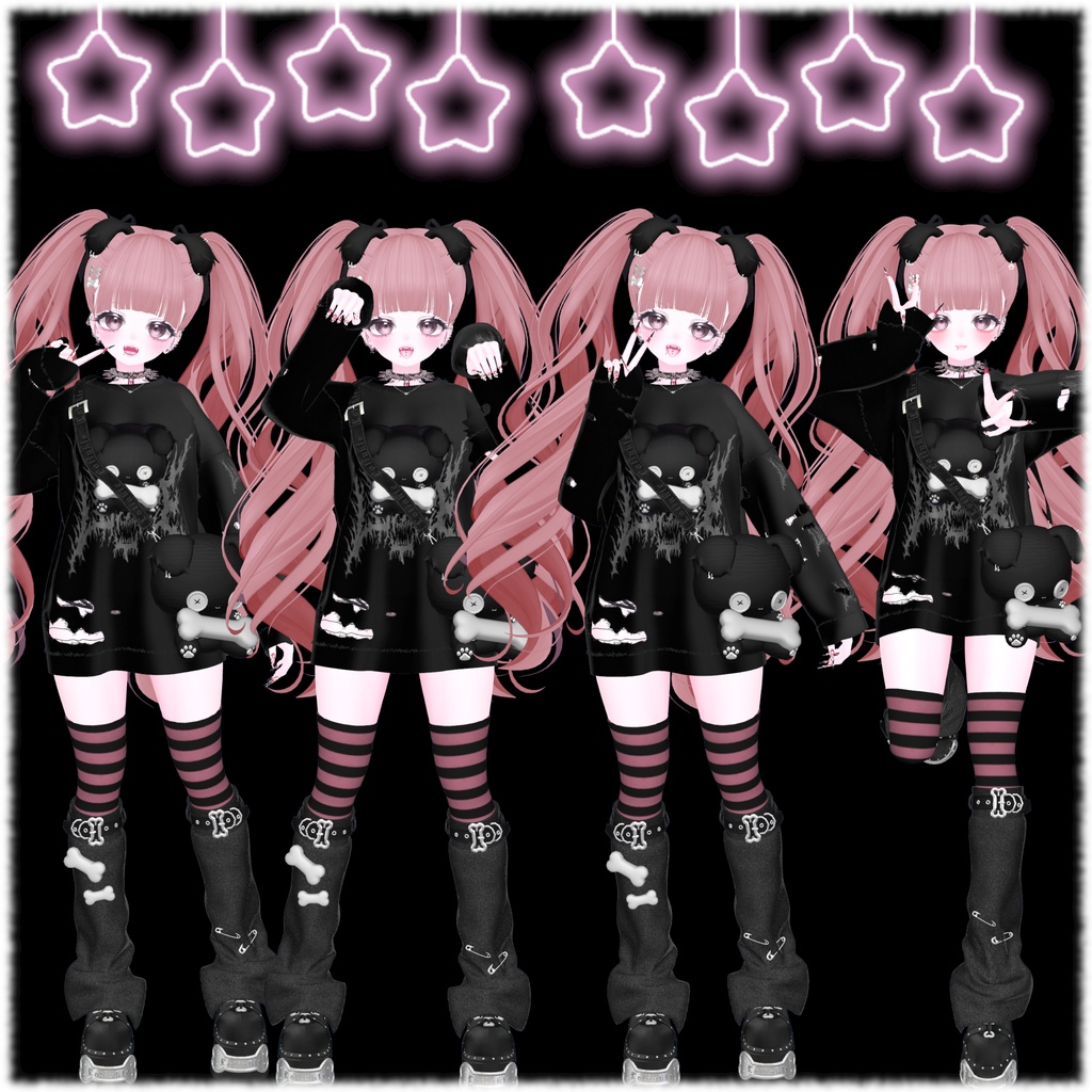 【無料版あり】pose animation set #2