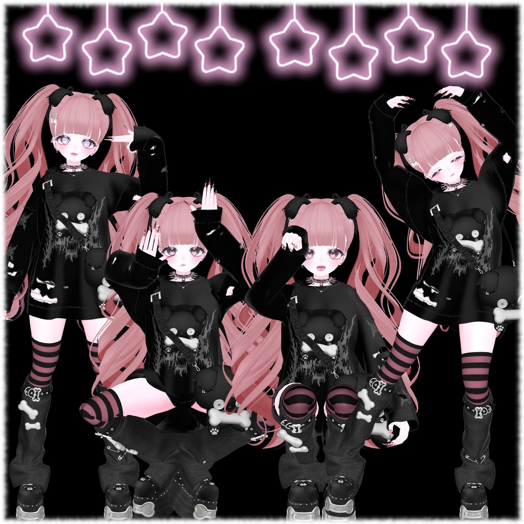 【無料版あり】pose animation set #2