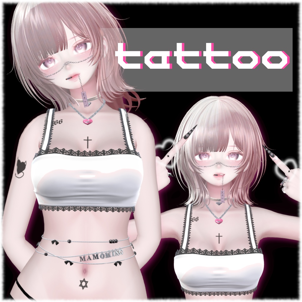 🤍tattoo#2 - 愛莉 森羅 マヌカ しお対応 🤍