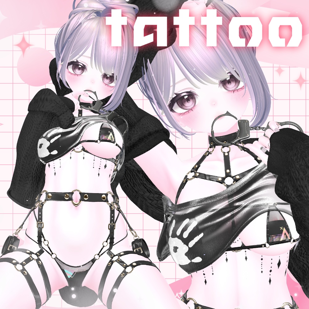 🤍tattoo#3 - 愛莉 森羅 マヌカ しなの ミルティナ しお セレスティア対応 🤍