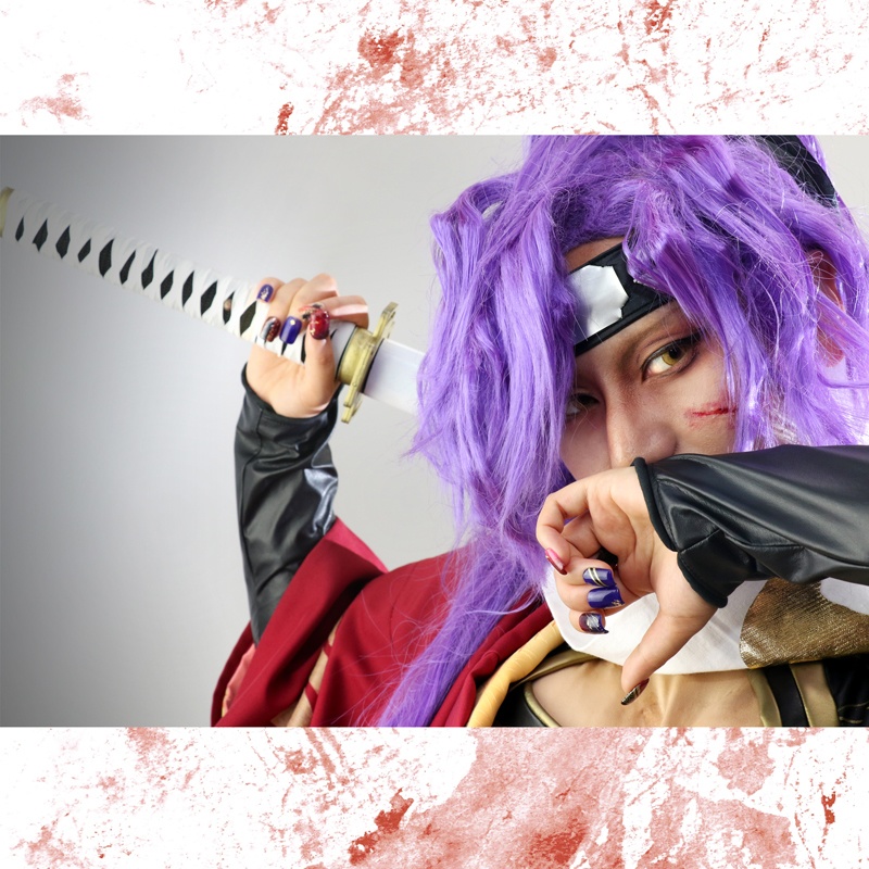 【FGO】岡田以蔵_イメージネイルコスプレ写真集