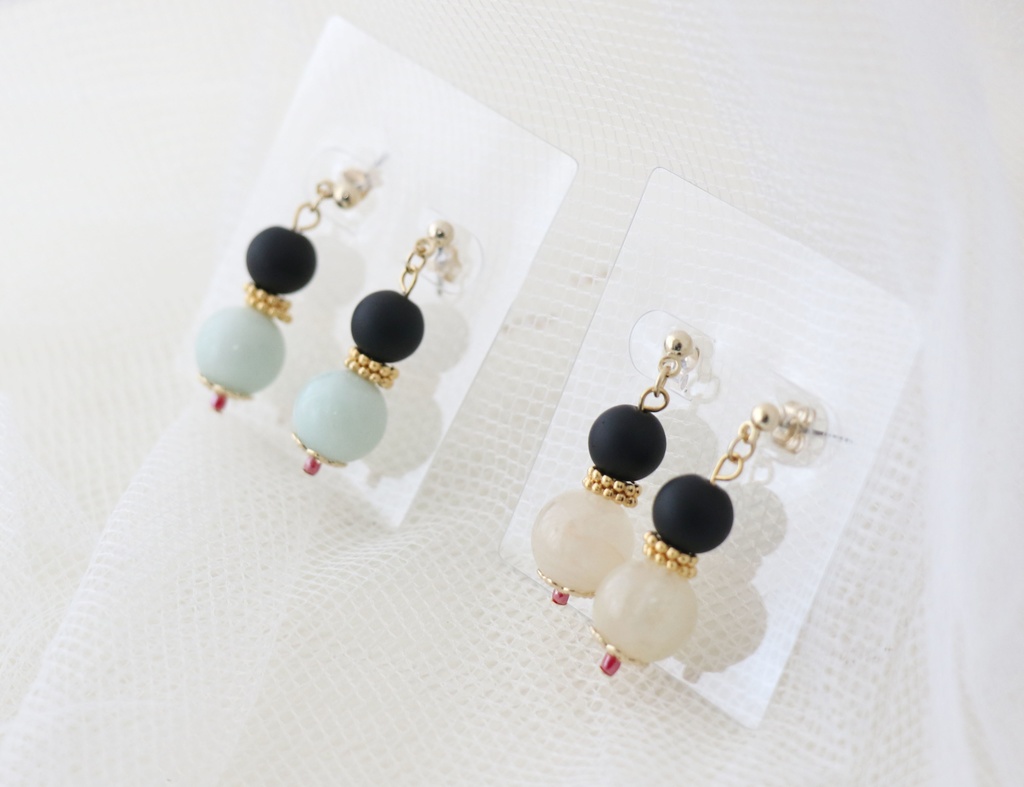 【源氏】刀剣男士イメージピアス【髭切・膝丸】