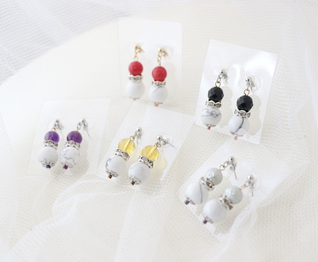 【一文字】刀剣男士イメージピアス