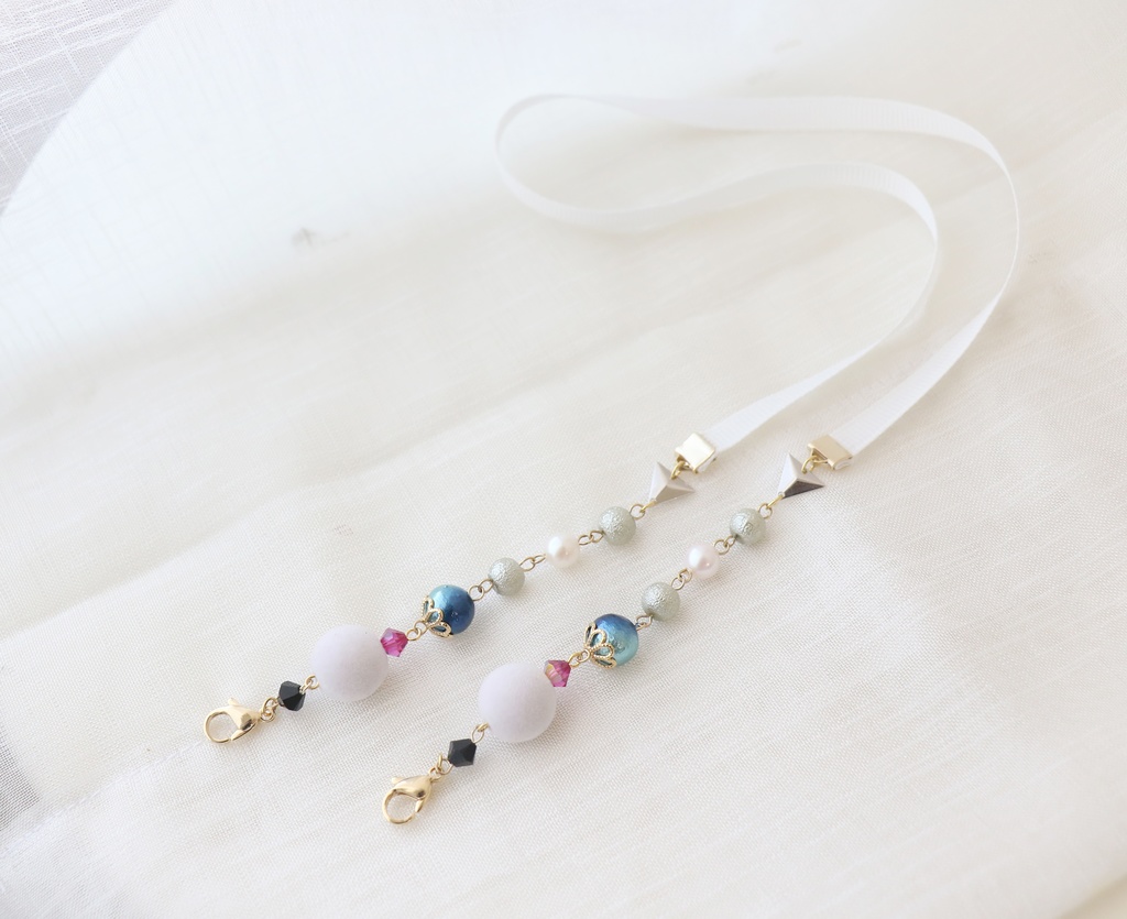 刀剣男士イメージマスクストラップ【一文字則宗・山鳥毛】