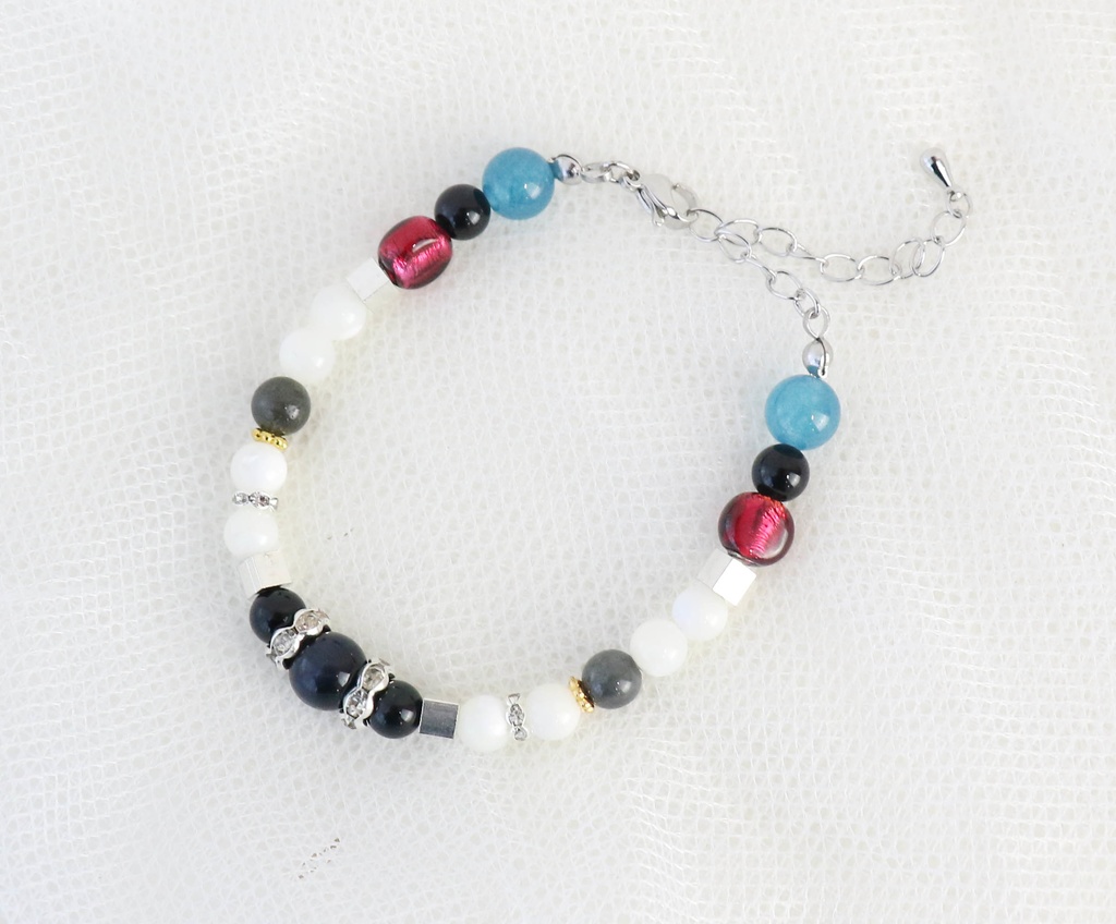 【一文字則宗・山鳥毛】刀剣男士イメージブレスレット【刀剣乱舞】