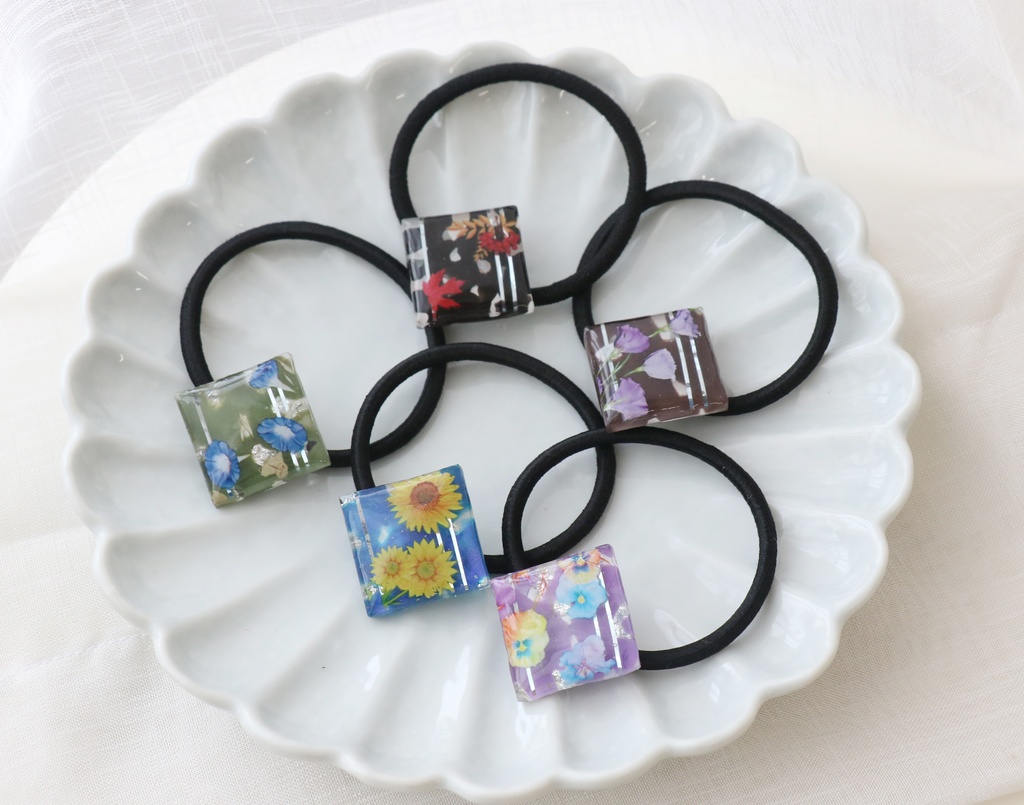 忍たまイメージヘアゴム【先生/タソガレドキ城忍軍/6年生/5年生/4年生】