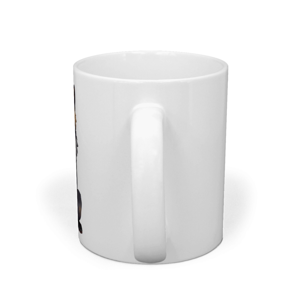 PCの傍に喰をマグカップ