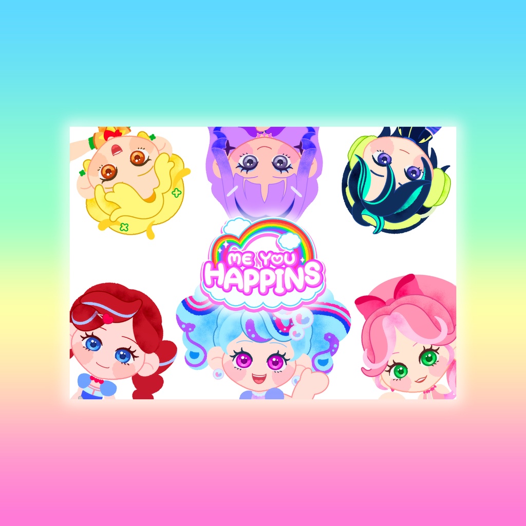 MEYOUHAPPINS　キャラクターブック