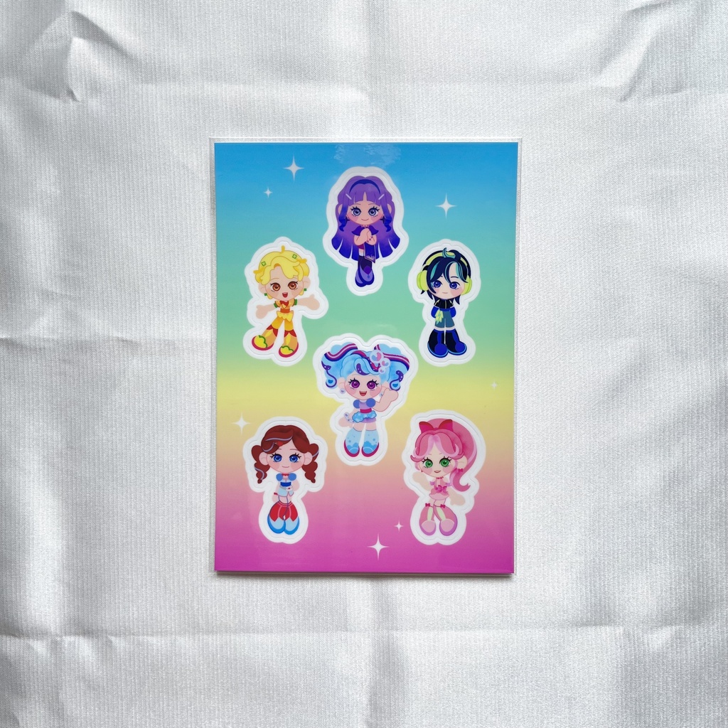 MEYOUHAPPINS ハーフステッカー