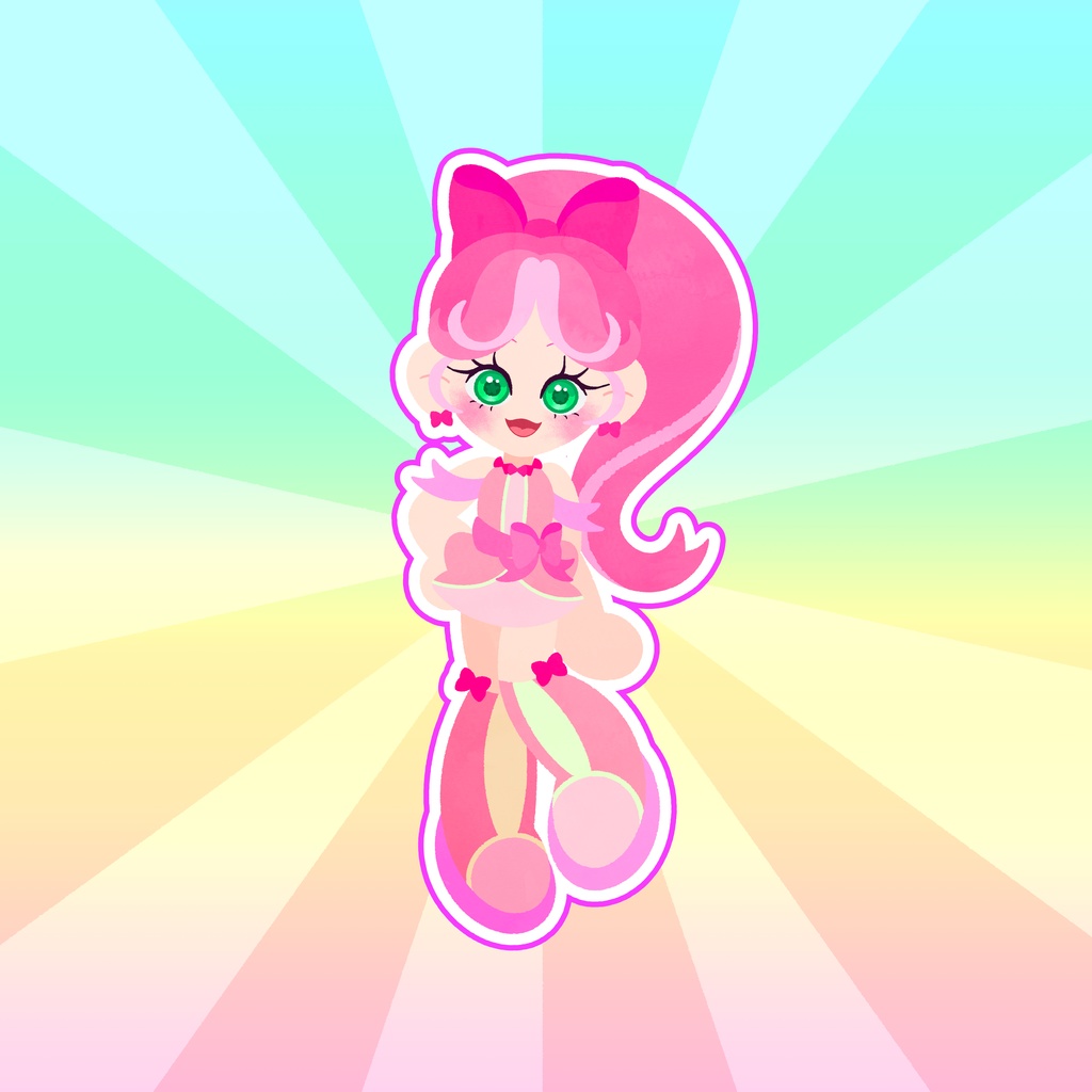 MEYOUHAPPINSキャラクターステッカー　ロニ