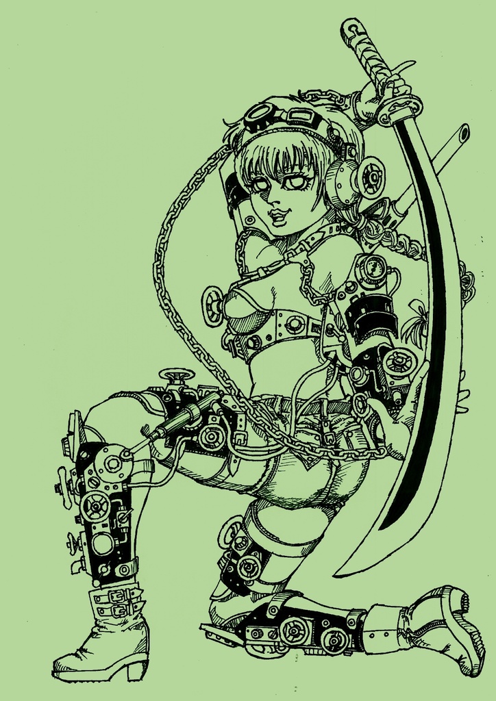 A mad creator.オリキャラ。Miura Yaiva JAPAN