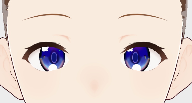 【VRoid】青い瞳【目(瞳)】