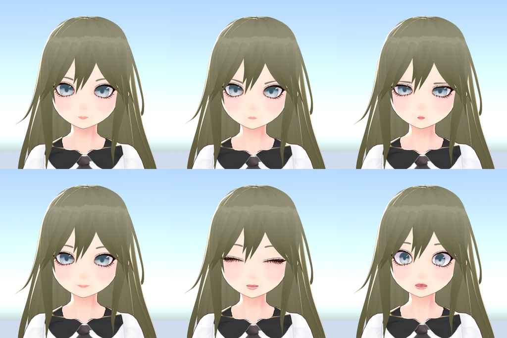 【オリジナル3Dモデル】Doll1・Doll2