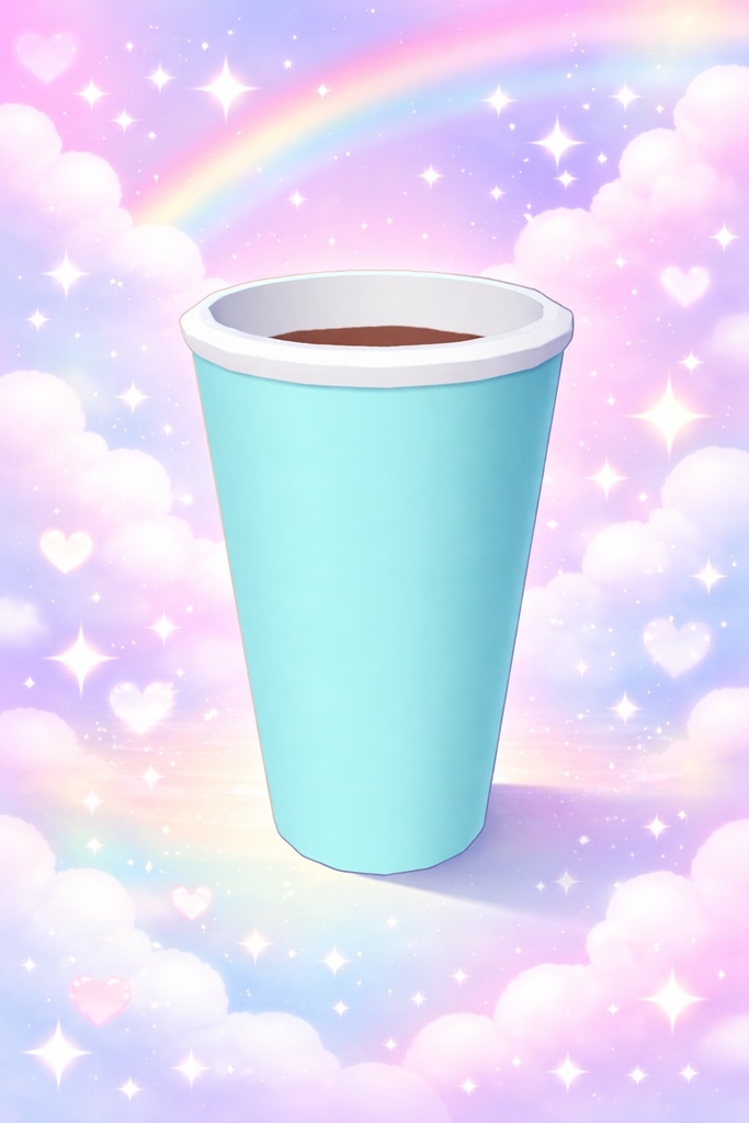 【優しく馴染む】紙コップ【VRC向け】