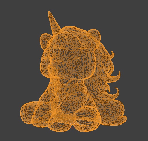 【ゆめかわ】ユニコーンぬいぐるみ【VRC向け】