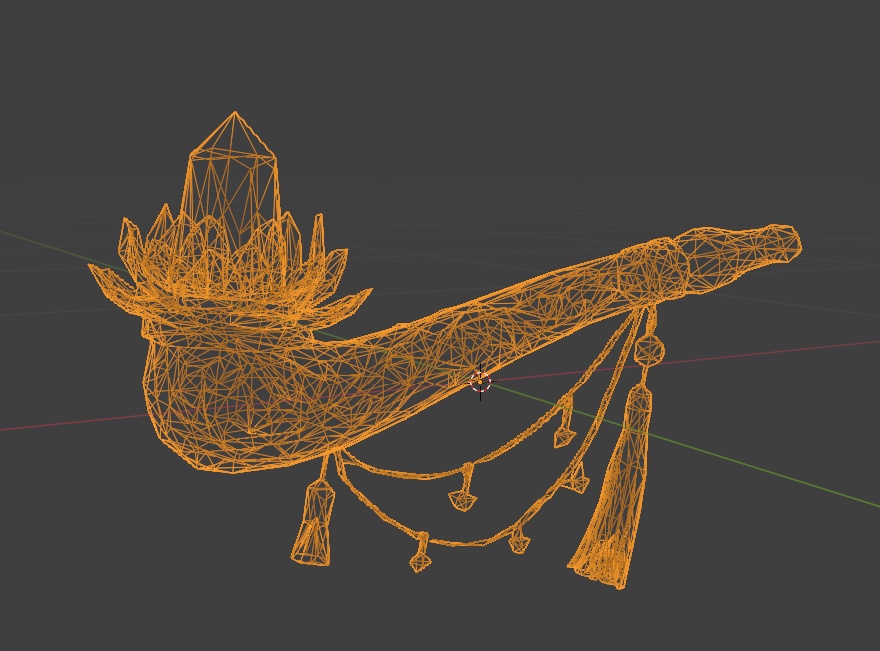 【かわいい】夢渡りのパイプ【VRChat向け3DモデルFBX】