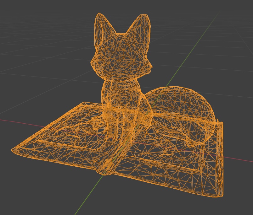 【3DモデルFBX】星屑と香水の使い魔「アロマ・フォックス」【VRC向け】