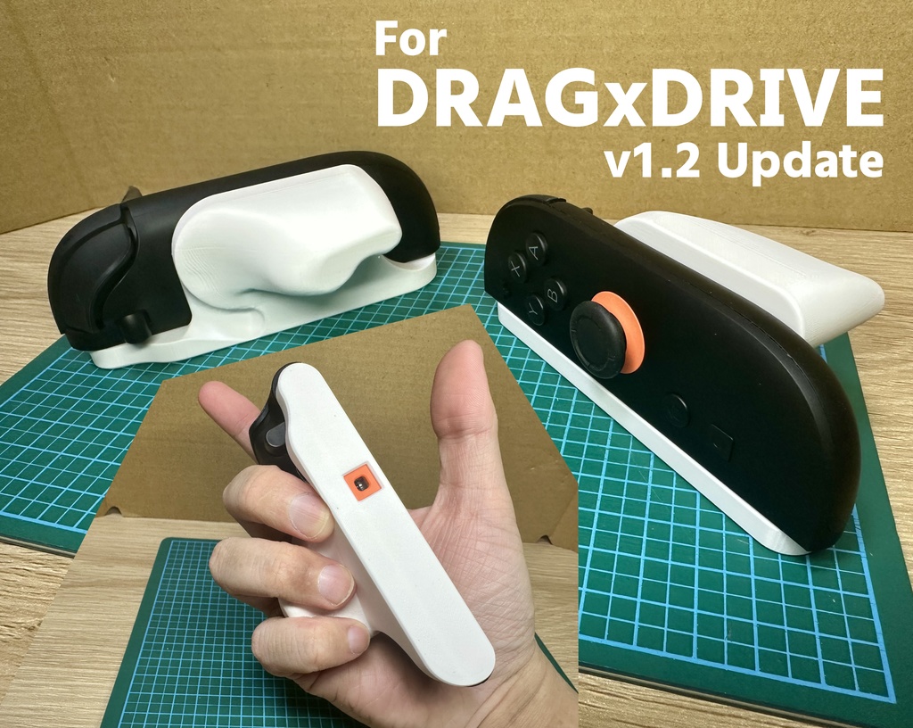 Joy-Con2 がっちりホールドマウスグリップ for Drag x Drive
