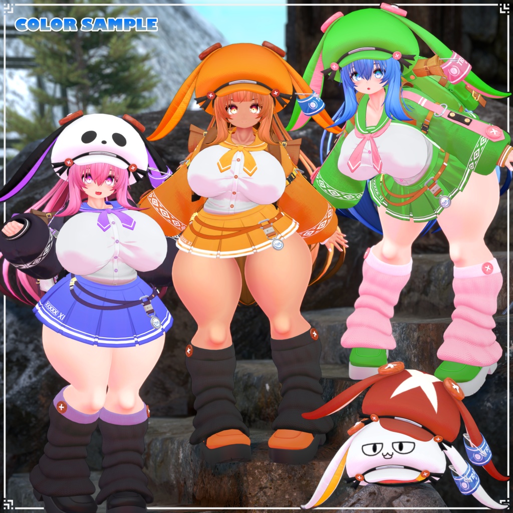 オリジナル3Dモデル「ナライ-NALAI」