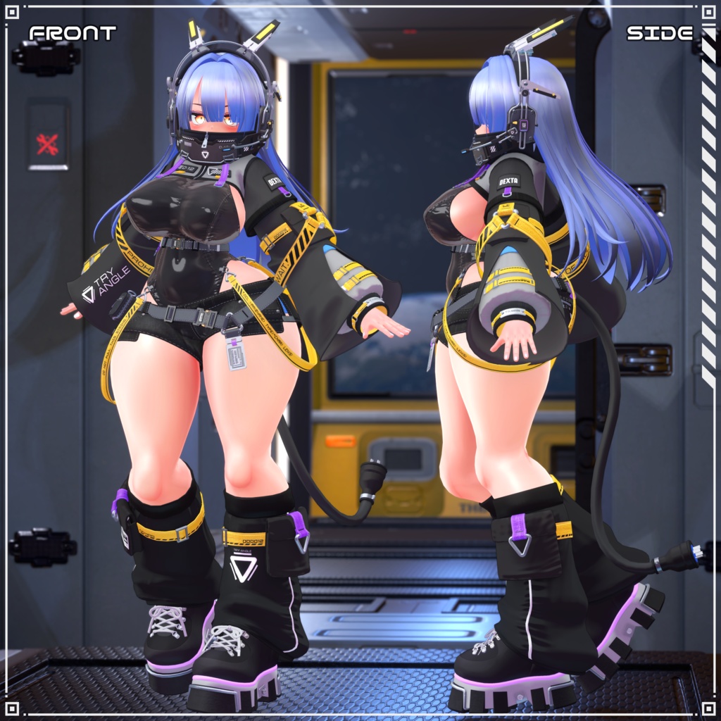 オリジナル3Dモデル「デクスタ-DEXTA」