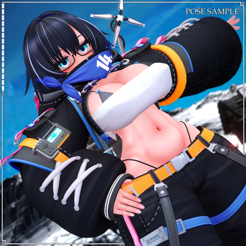 オリジナル3Dモデル「ミュール-MULE」