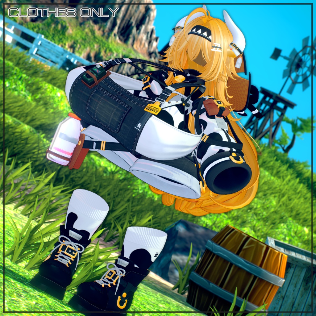 オリジナル3Dモデル「レティエル-LAITIERE」standard Edition