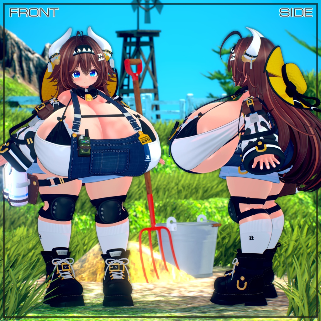 オリジナル3Dモデル「レティエル-LAITIERE」standard Edition