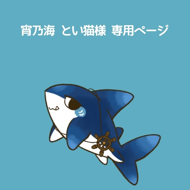 宵乃海とい猫様専用ページ
