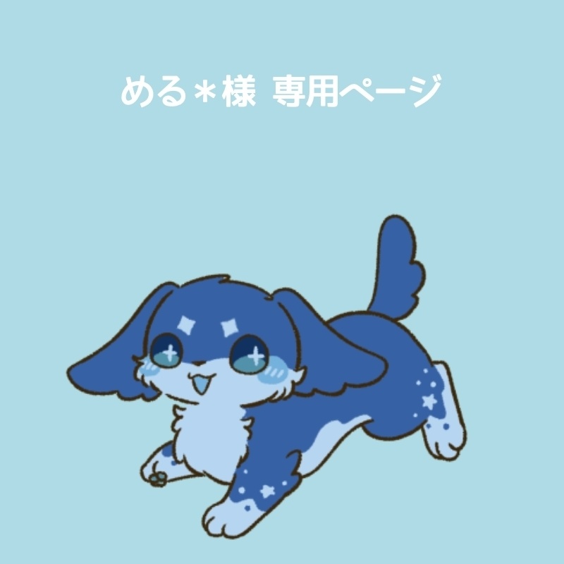 める＊様専用ページ