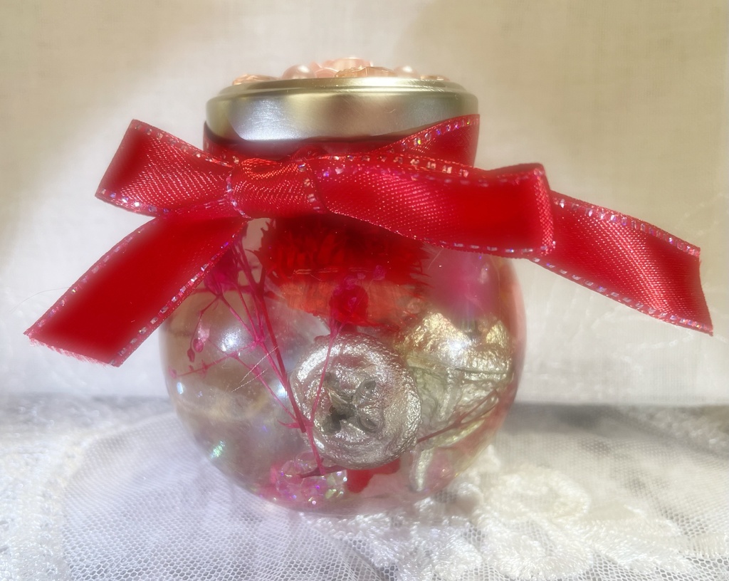 てのひらりうむ*まんまる赤