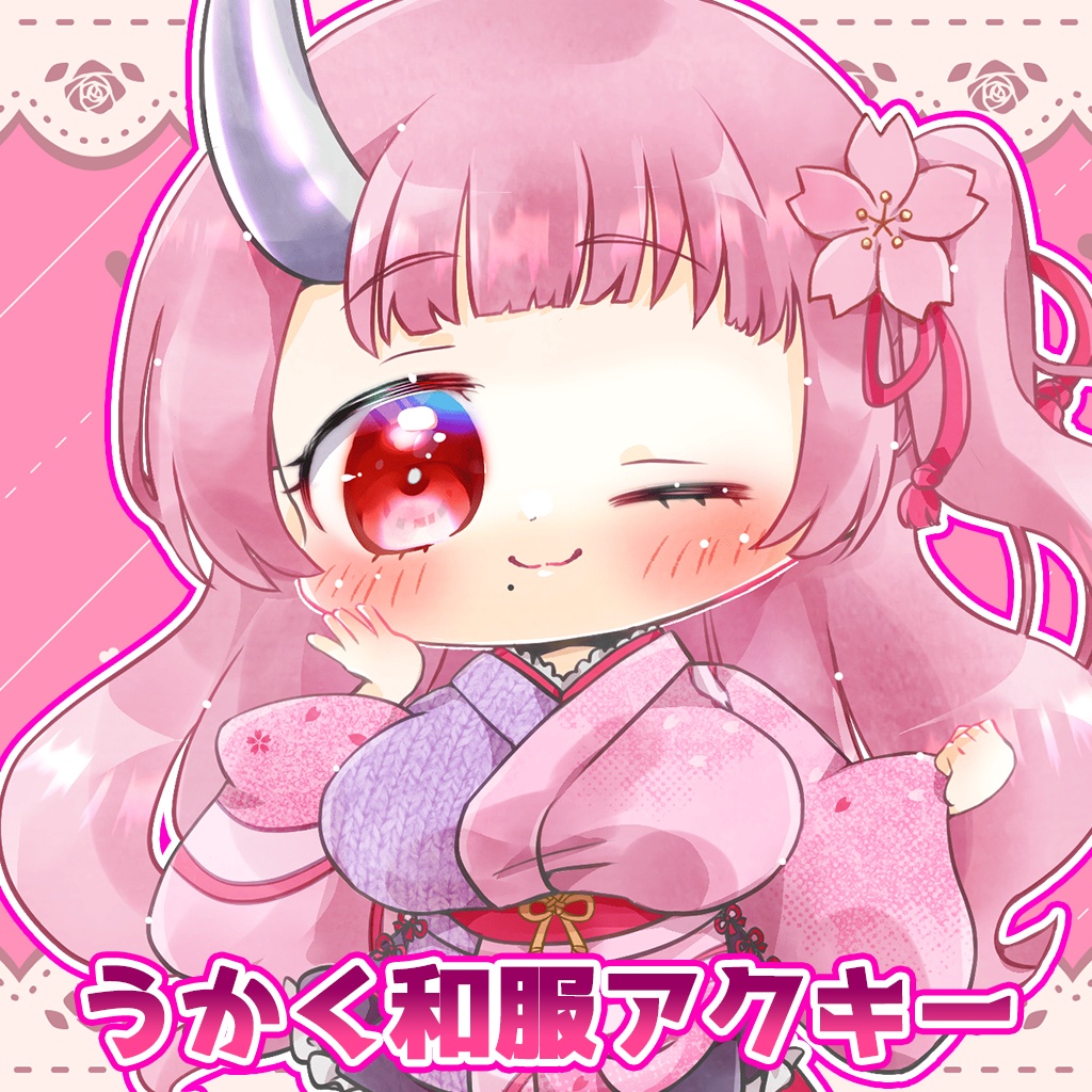 うかく和服🌸アクキー