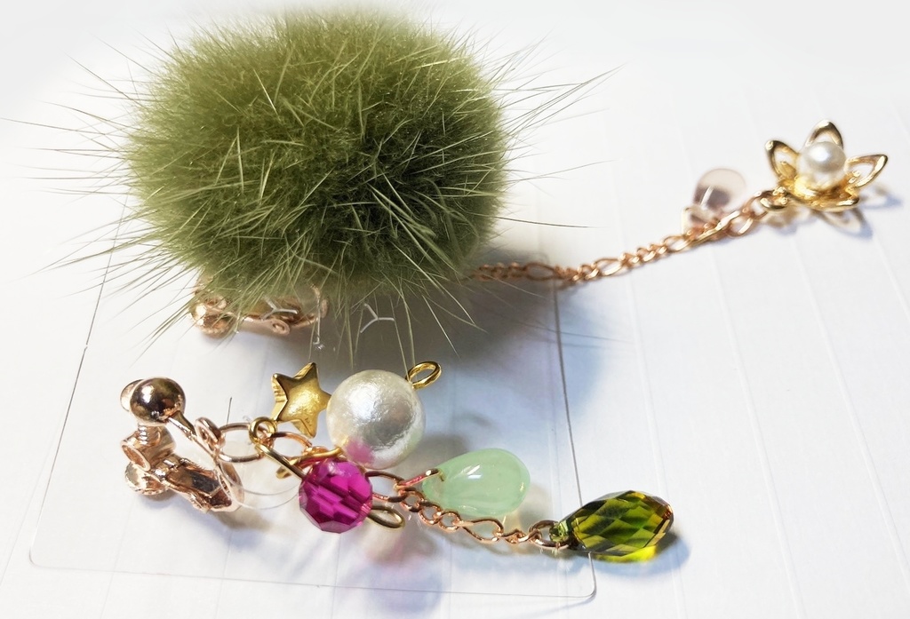 瑠璃川幸イメージイヤリング