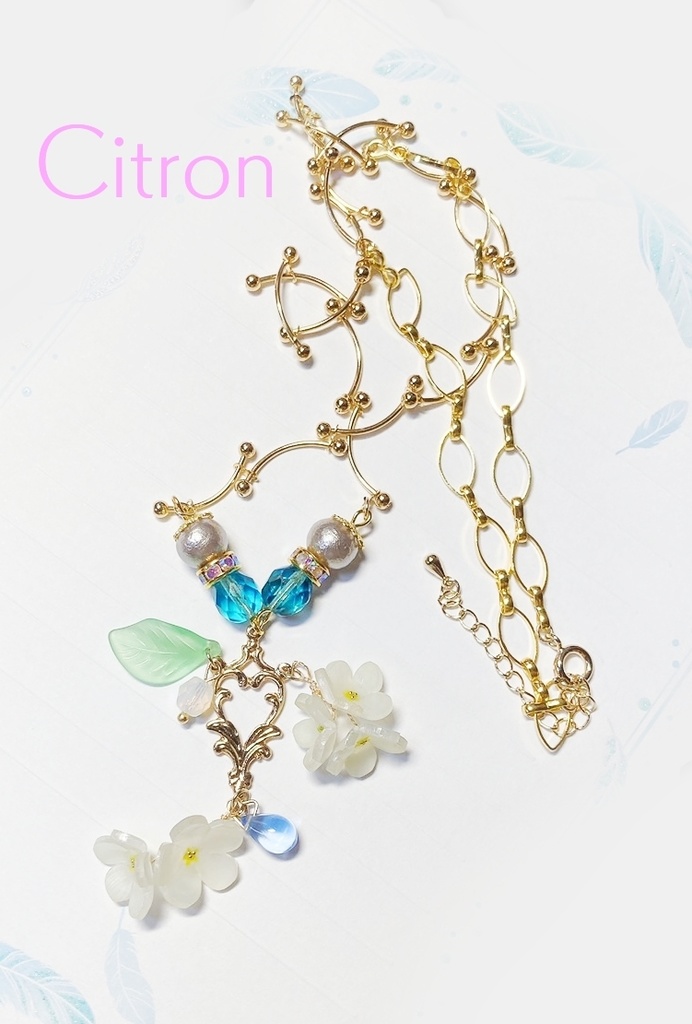 春組モチーフフラワーのイメージアクセサリー