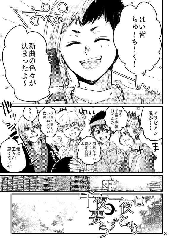 【龍羽】千夜一夜は要らずとも