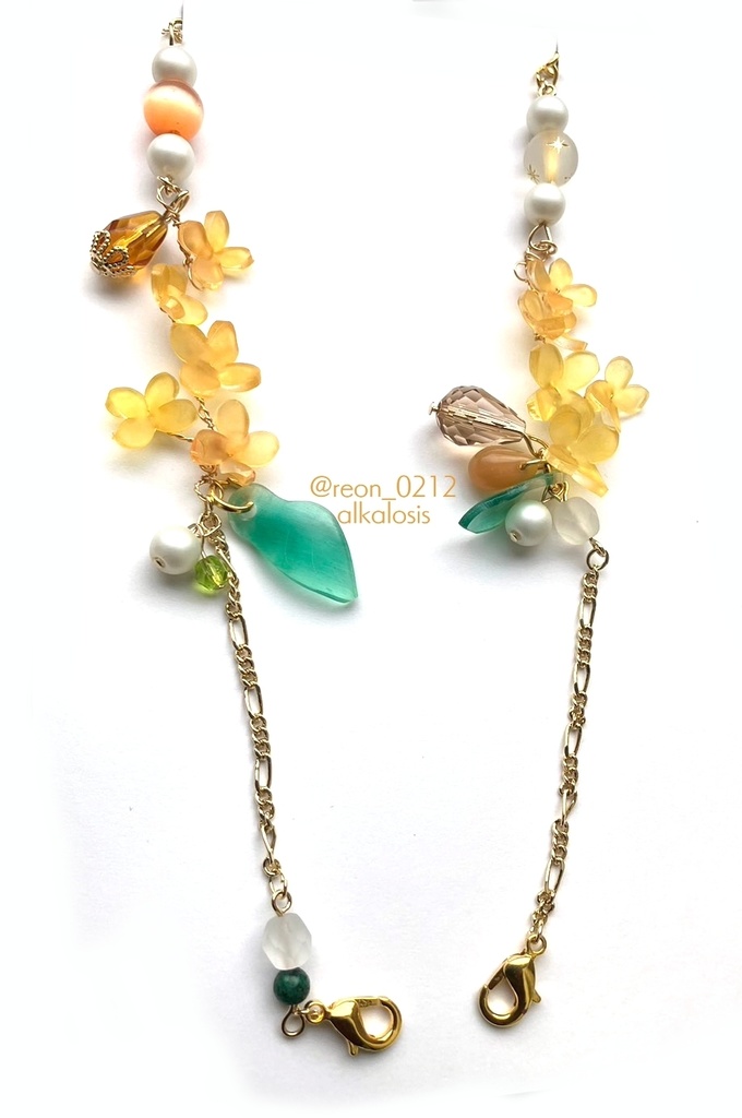 金木犀シリーズ(プラ板アクセサリー)