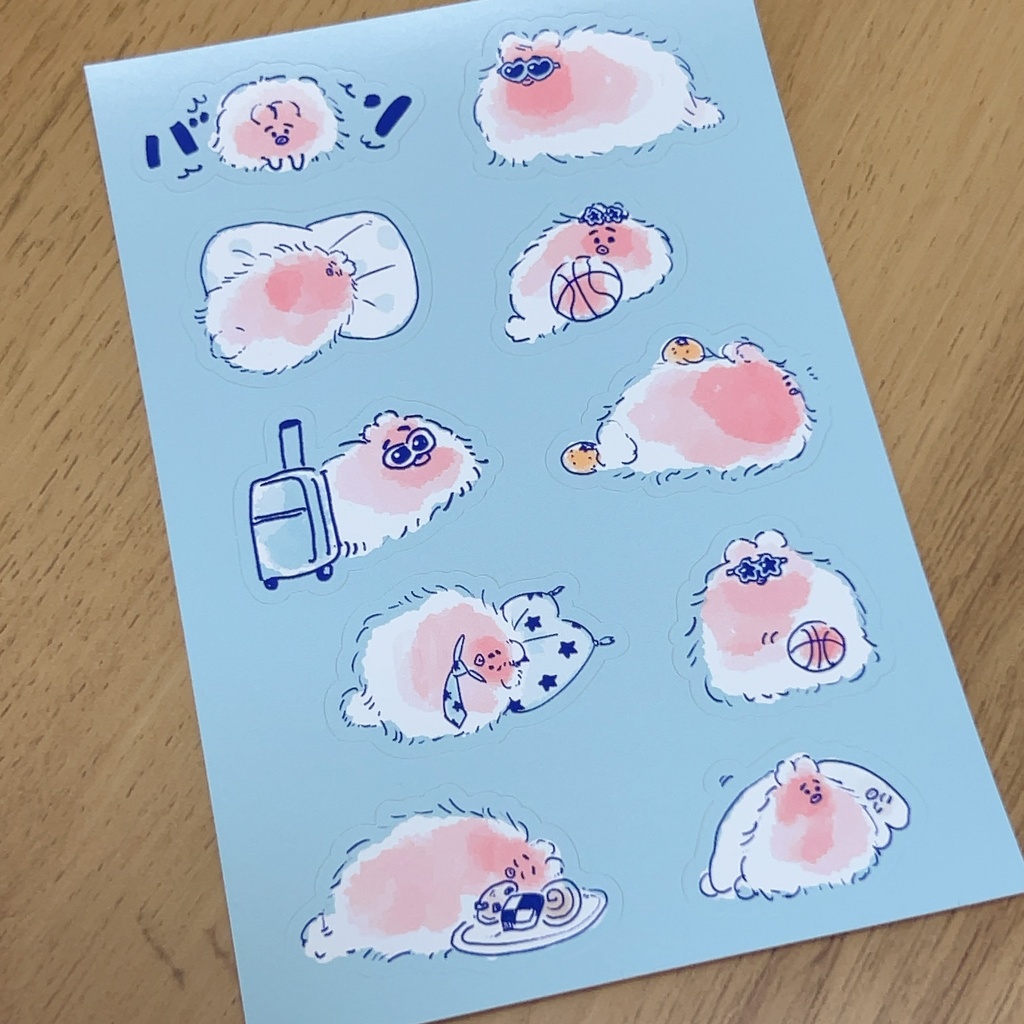 【完売】ふゎ深さんシール
