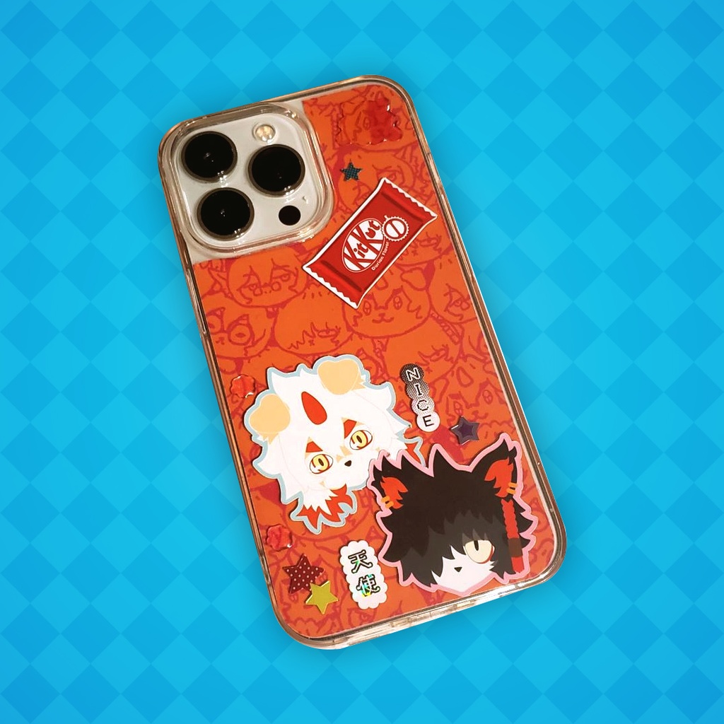 アークナイツ リー探偵事務所 肉まんフリーカット シール(耐水)