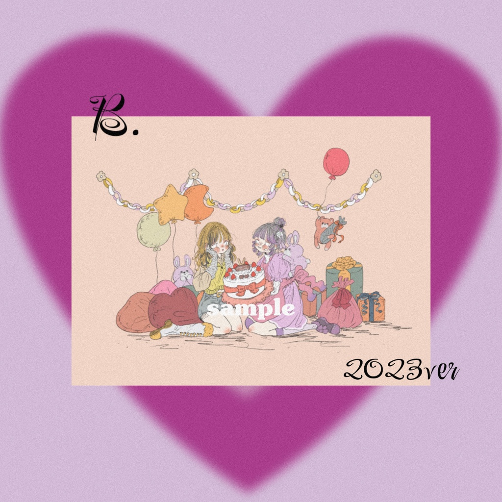 【 受注生産 】ぱあぷ生誕祭アクリルパネル 23.24ver