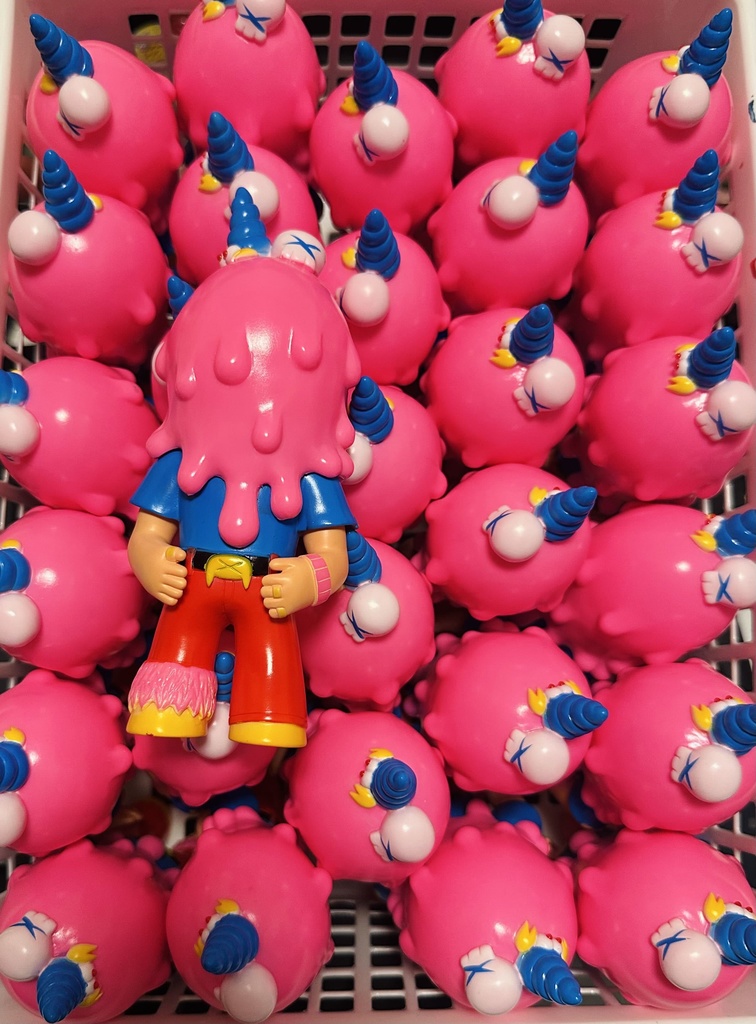 意識他界系 永井豪　エキスポ キューティハニーメルトくん　 アンノウン ソフビ 意識他界系 永井豪 エキスポ キューティハニーメルトくん アンノウン