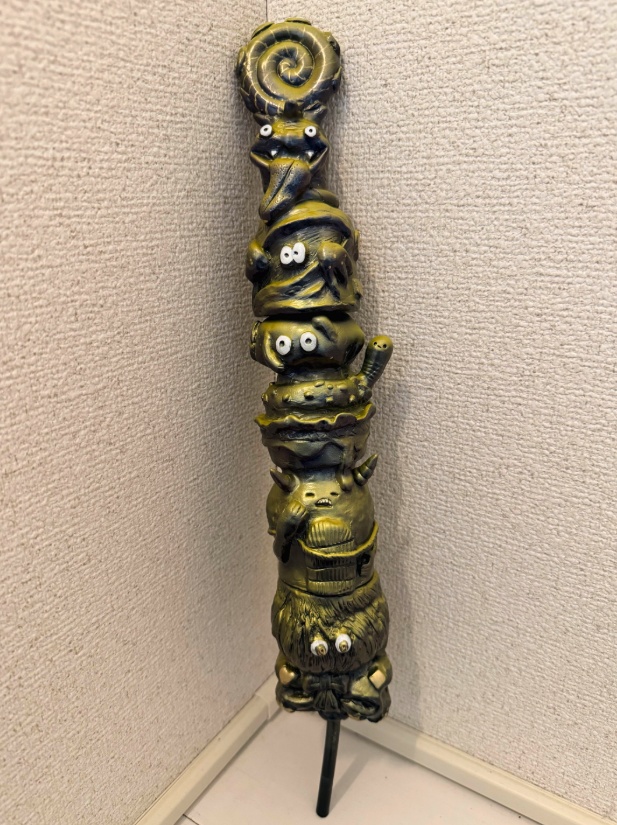 ソフビ棒カオス:ゴールドブラック