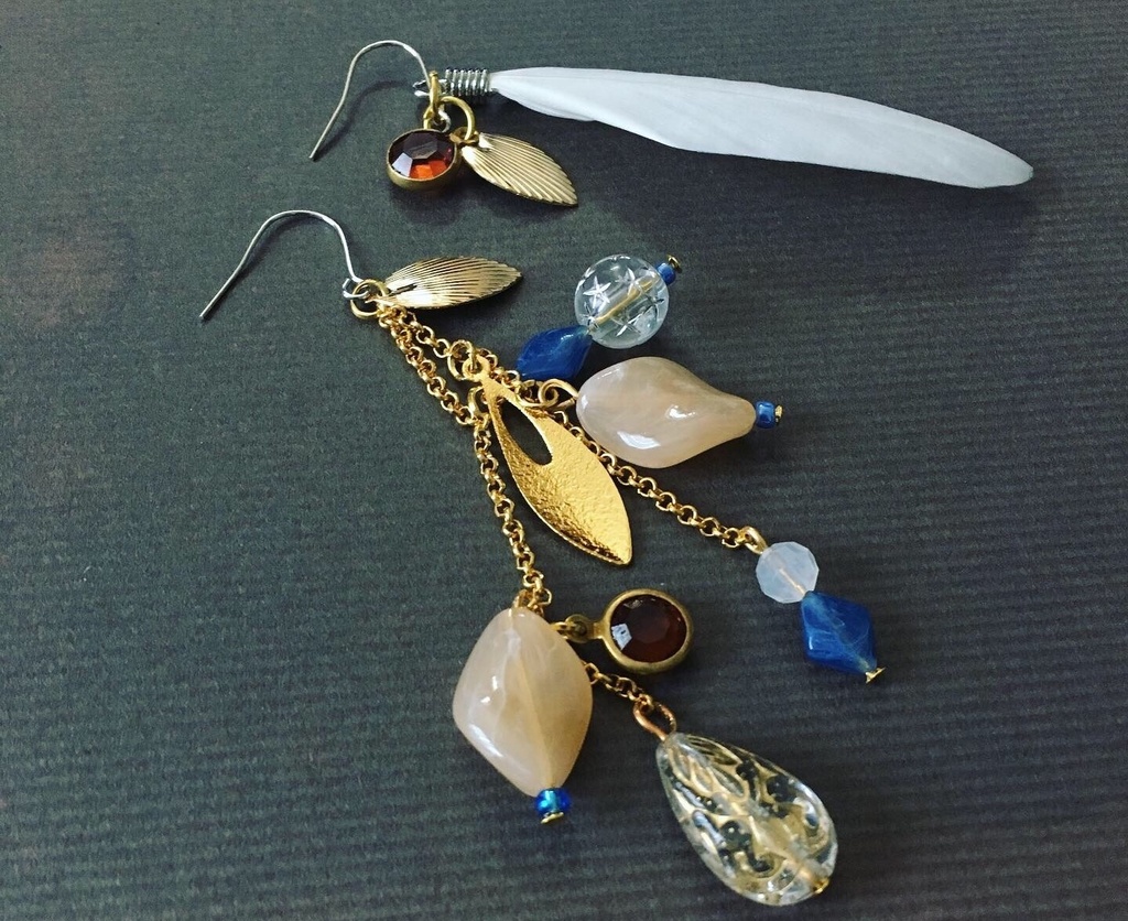 ピアス：太鼓鐘貞宗モチーフ