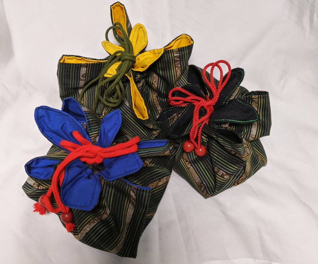 江派モチーフ巾着